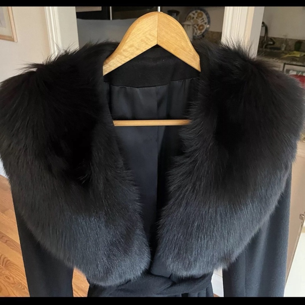 Cashmere Fox fur coat